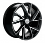 Легковой диск Khomen Wheels KHW1714 7x17 5x108 ET40 60,1 Black-FP